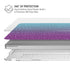 Cheetah Print Purple and Blue MacBook Air 15in (2023-2025) Case plus Skin